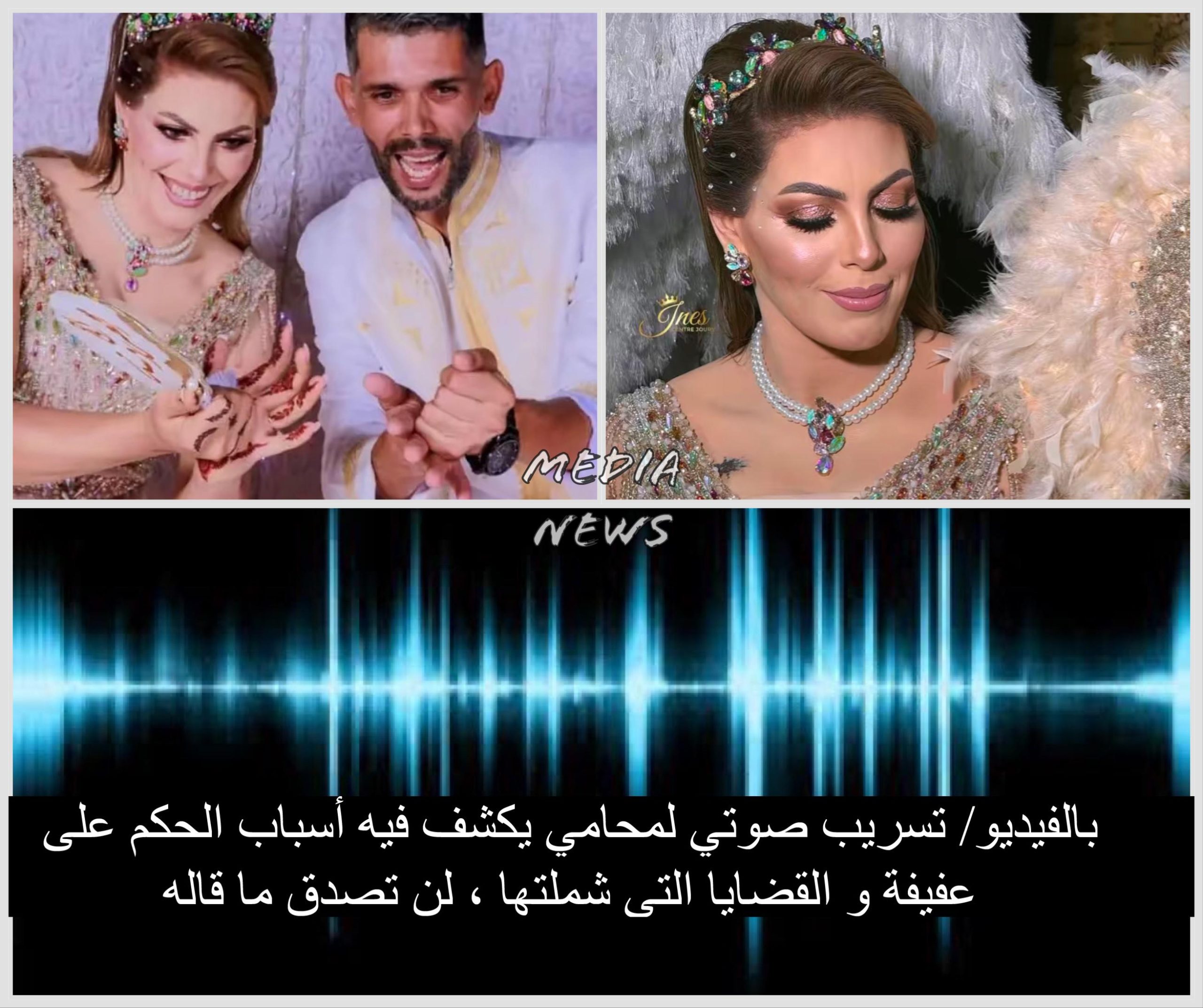 بالفيديو/ تسريب صوتي لمحامي يكشف فيه أسباب الحكم على عفيفة و القضايا التي شملتها ، لن تصدق ما قاله